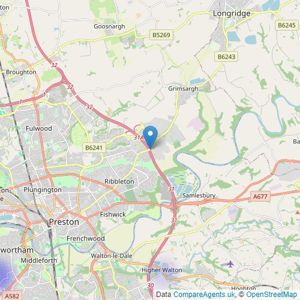 Lancastrian Estates - Preston listings heatmap