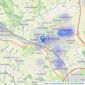 Land and New Homes - Hemel Hempstead listings heatmap