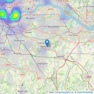 L&Q - Pre-Owned Resale Homes listings heatmap