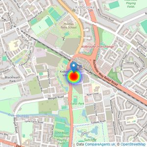 L&Q listings heatmap