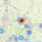 Lanes Exclusive Homes - Hertford listings heatmap