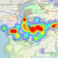 Lang Town & Country - Plymstock listings heatmap