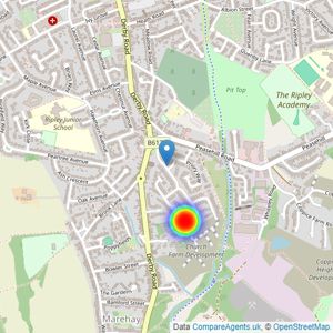 Langridge Homes listings heatmap