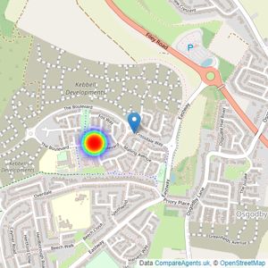 Later Living by Lovell for Age Exclusive Living listings heatmap