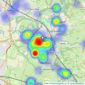 Lawler & Co - Marple listings heatmap