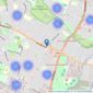 Lawlors Estate Agents - Hayes listings heatmap