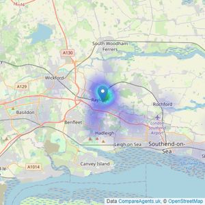 Lawrence Antony - Rayleigh listings heatmap