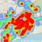 Lawson Rose - Southsea listings heatmap