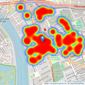 Lawson Rutter - Hammersmith listings heatmap