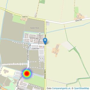 Legal and General Homes Cotswolds listings heatmap