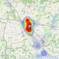 LeGrys Edenbridge - Edenbridge listings heatmap