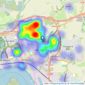 Lennard & Hill Residential - Grays listings heatmap