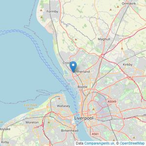 Lev Properties Limited - Litherland listings heatmap