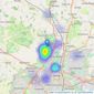 Lewis Adam Estate Agents - Allestree listings heatmap