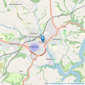 Lewis Haughton - Covering Truro listings heatmap