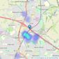 Lewis Oliver Estates Ltd - Coventry listings heatmap