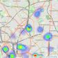 Life Residential - North London Branch - Sales listings heatmap