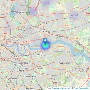 Lifestyle Property - Docklands listings heatmap