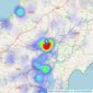 Lillicrap Chilcott - Truro listings heatmap