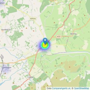 Limehouse (Property Specialists) Ltd - Biggar listings heatmap