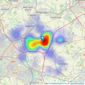 Lincoln Ralph - Rotherham listings heatmap