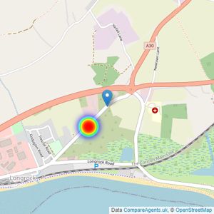 Linden South West listings heatmap