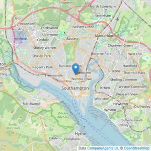 Links Property - Hampshire listings heatmap