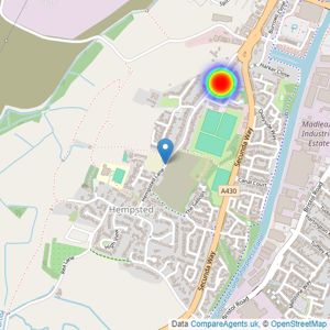 Lioncourt Homes Ltd listings heatmap