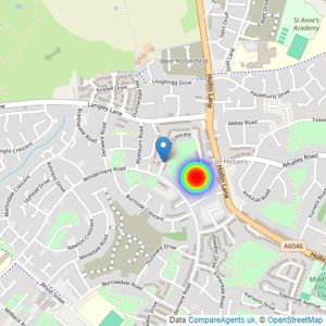 Lisa Westerman Consultancy Lettings & Sales (LWCLS) Limited listings heatmap