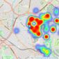 Litchfields - NW11 listings heatmap