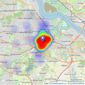 Livermores The Estate Agents - Crayford listings heatmap