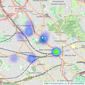 Living Residential - West Hampstead-London listings heatmap