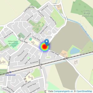 Livv Housing Group listings heatmap