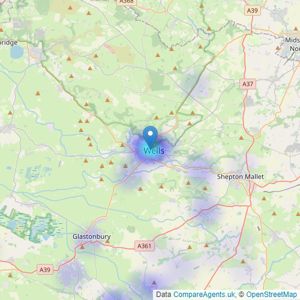 Lodestone Property - Wells listings heatmap