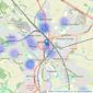 Loveitts - Nuneaton listings heatmap