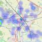 Loveitts - Nuneaton listings heatmap