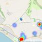 Luke Harris Residential - Seaford listings heatmap