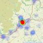 Luscombe Maye - South Brent listings heatmap