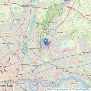 Luxe Residential - South Woodford listings heatmap