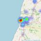 M S PROPERTIES (UK) LIMITED - Aberystwyth listings heatmap