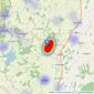 M2 Estate Agents - Usk listings heatmap