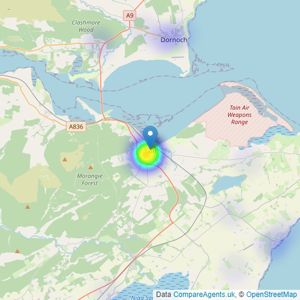 MacKenzie & Cormack - Tain listings heatmap