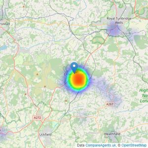 Mackenzie Sampson - Crowborough listings heatmap