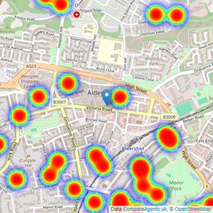 Mackenzie Smith - Aldershot listings heatmap