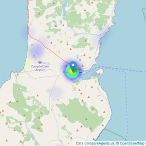 Mactaggart Property - Campbeltown listings heatmap