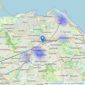 MacWood Properties - Edinburgh listings heatmap