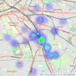 Madina Property - Manchester listings heatmap