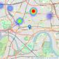 Madison Brook - Chiswick listings heatmap