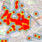 Maguire Jackson - Birmingham listings heatmap