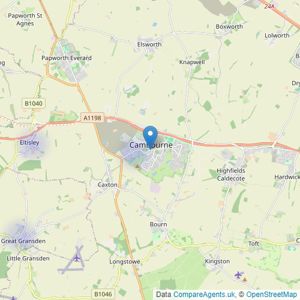 Malcolms - Great Cambourne listings heatmap